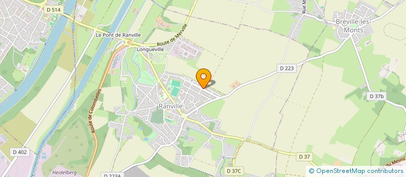 localisation de l'entreprise AS MOTORS  RANVILLE