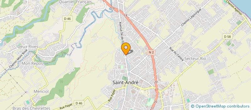 localisation de l'entreprise AS.MP à SAINT-ANDRE