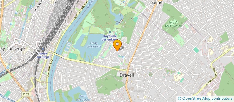 localisation de l'entreprise AS MULTIMEDIA à DRAVEIL