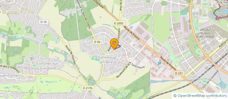 localisation de l'entreprise AS MUSIC  CHANTELOUP-EN-BRIE