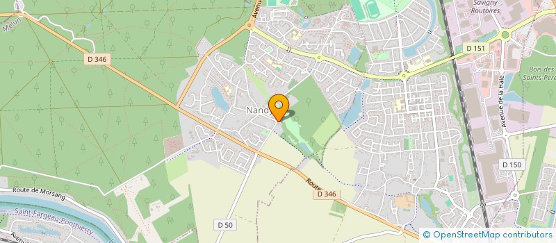 localisation de l'entreprise AS NANDY TT  NANDY