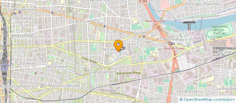 localisation de l'entreprise AS NEL SECURITE INCENDIE  VILLEURBANNE