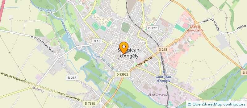 localisation de l'entreprise AS.NET à SAINT-JEAN-D'ANGELY