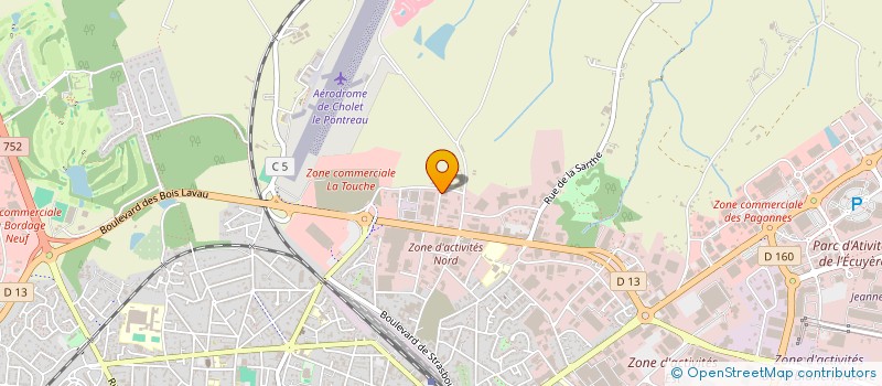 localisation de l'entreprise AS NET SERVICE PDL à CHOLET