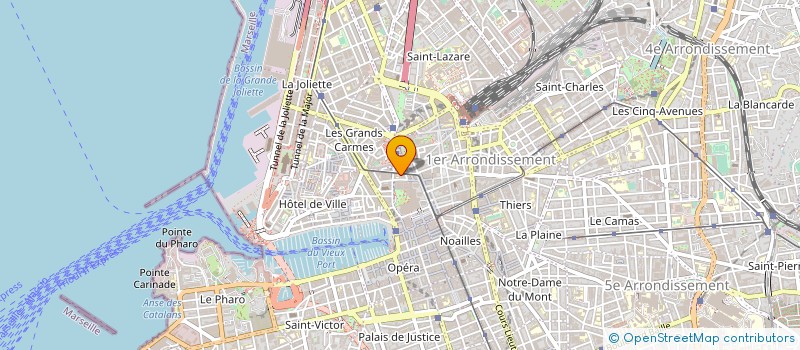 localisation de l'entreprise AS OPTIC 26 à MARSEILLE