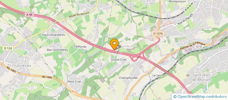 localisation de l'entreprise AS ORTHO à SAINT-CASSIEN