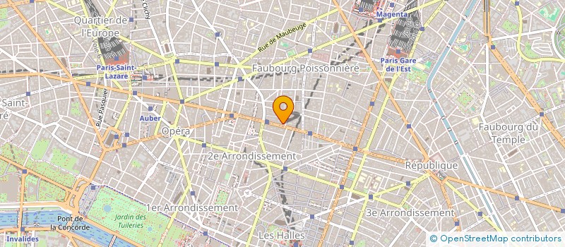 localisation de l'entreprise AS  PARIS 9  PARIS