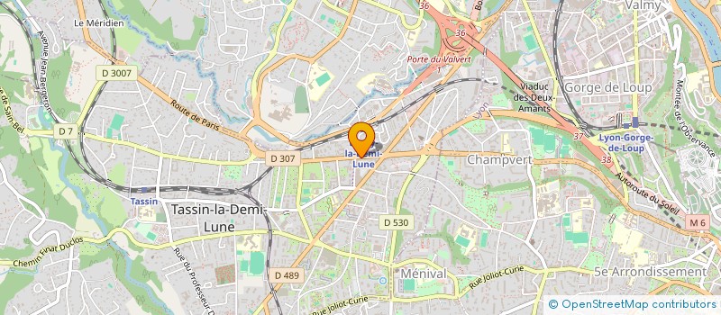 localisation de l'entreprise AS PARTICIPATIONS SA  TASSIN-LA-DEMI-LUNE