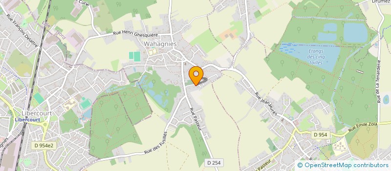 localisation de l'entreprise AS PATRIMOINE CONSEIL  WAHAGNIES