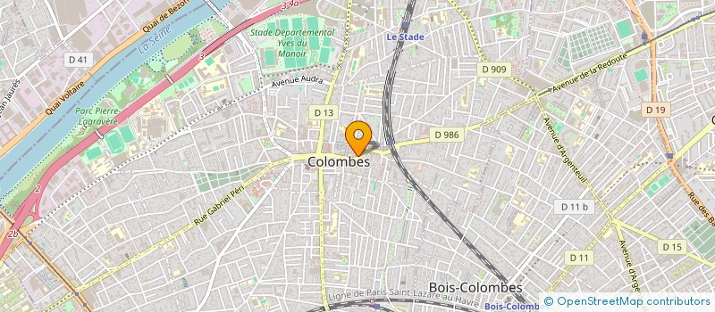 localisation de l'entreprise AS PAULO à COLOMBES