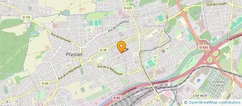 localisation de l'entreprise AS PAVAGES à PFASTATT