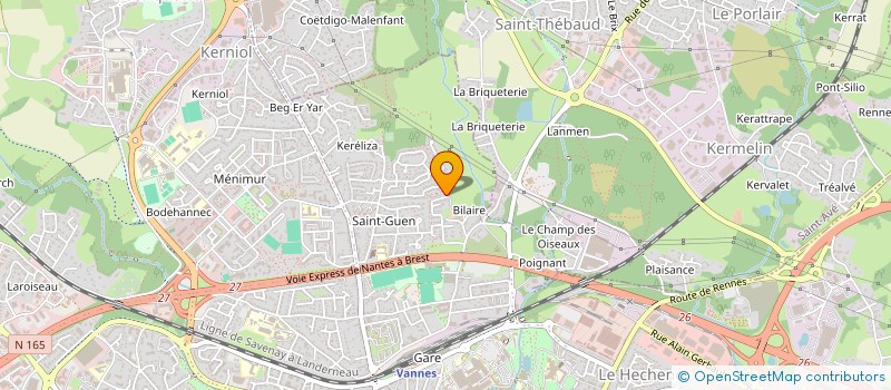 localisation de l'entreprise AS PL IMMO à VANNES