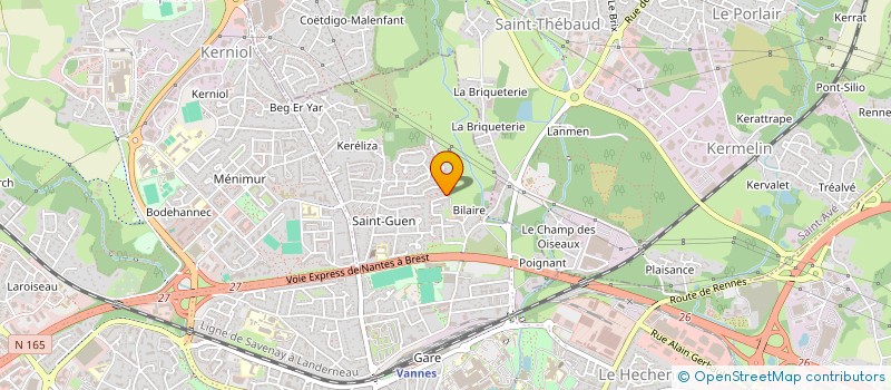 localisation de l'entreprise AS PL INVEST à VANNES