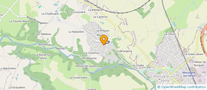 localisation de l'entreprise AS PLAQUE à MONTREUIL-JUIGNE