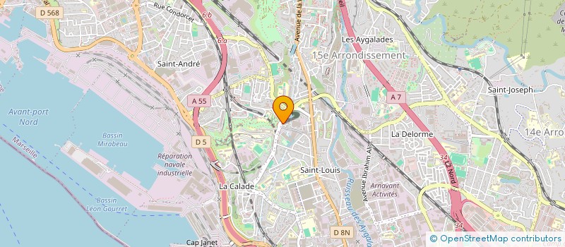 localisation de l'entreprise AS PMA à MARSEILLE