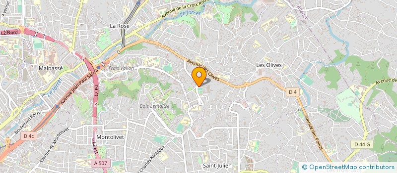 localisation de l'entreprise AS POWER à MARSEILLE