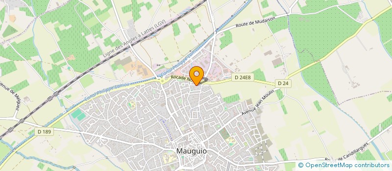 localisation de l'entreprise AS PRESTADOM  MAUGUIO