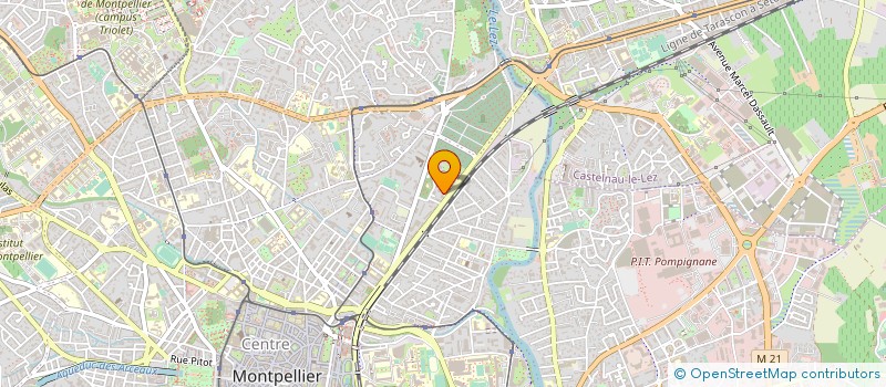 localisation de l'entreprise AS PRESTATIONS à LATTES