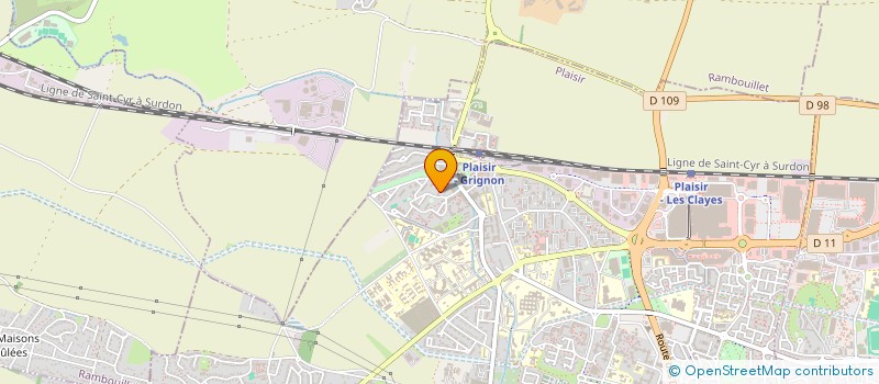 localisation de l'entreprise AS PRESTIGE à PLAISIR