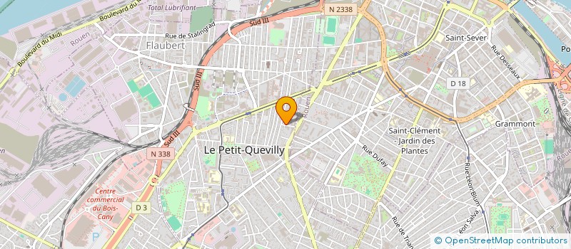 localisation de l'entreprise AS PREVENTION à LE PETIT-QUEVILLY