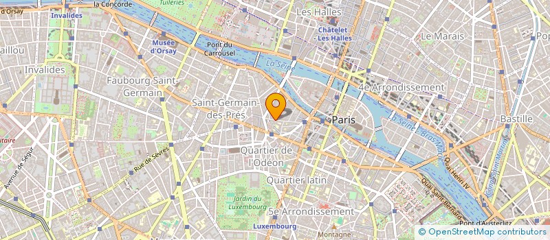 localisation de l'entreprise AS PRIERES  PARIS