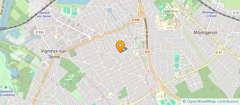 localisation de l'entreprise AS PRIM 91 à VIGNEUX-SUR-SEINE