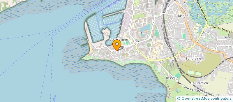 localisation de l'entreprise AS PRODUCTION COMMUNICATION à LA ROCHELLE