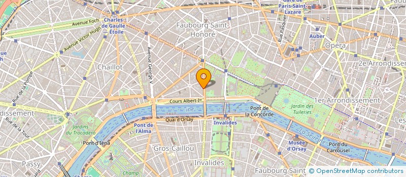 localisation de l'entreprise AS PROFES CONSEILS ENTRE RECHERCHE DIRIG à PARIS