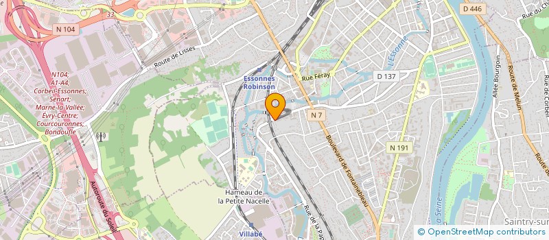 localisation de l'entreprise AS PROPRETE à CORBEIL-ESSONNES