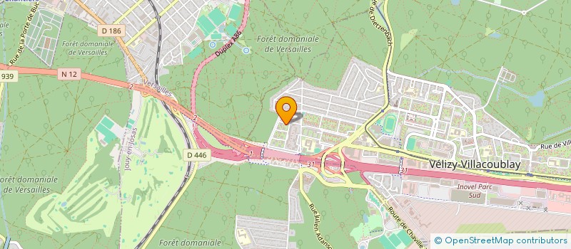 localisation de l'entreprise AS&PW  VELIZY-VILLACOUBLAY