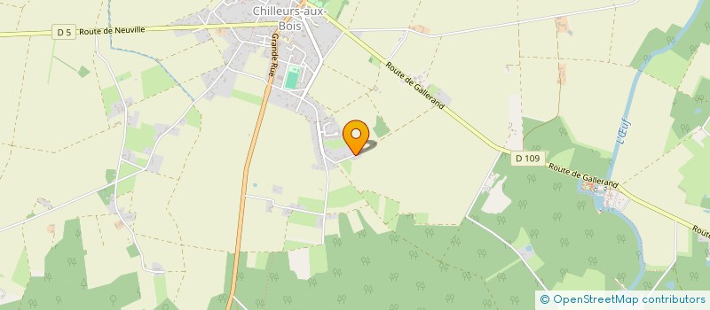 localisation de l'entreprise AS RABAJOU à CHILLEURS-AUX-BOIS