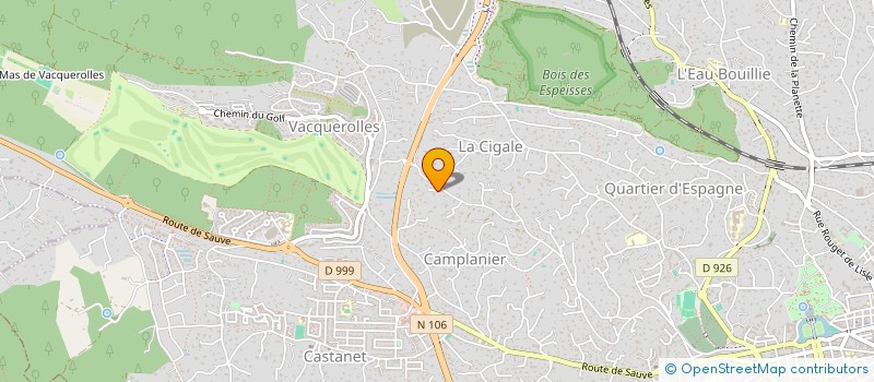 localisation de l'entreprise AS RECHER MALADIE APPAREIL DIGESTIF ALCO  NIMES