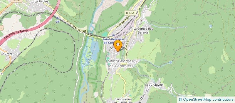 localisation de l'entreprise AS RENOV  SAINT-GEORGES-DE-COMMIERS