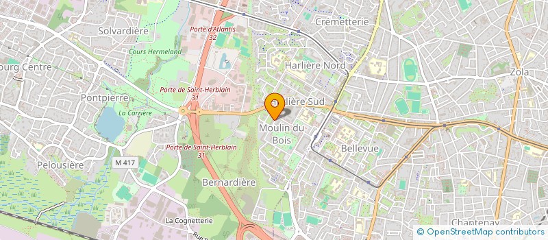 localisation de l'entreprise AS RENOV à SAINT-HERBLAIN