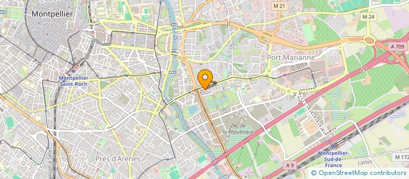 localisation de l'entreprise AS RENOV à MONTPELLIER