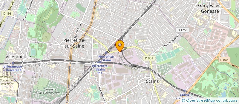 localisation de l'entreprise AS RENOVATION à PIERREFITTE-SUR-SEINE