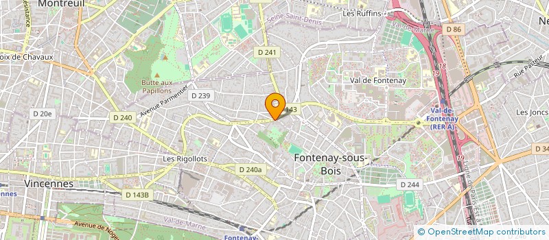 localisation de l'entreprise AS RENOVATION à FONTENAY-SOUS-BOIS