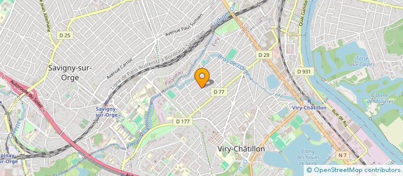 localisation de l'entreprise AS RENOVATION à VIRY-CHATILLON
