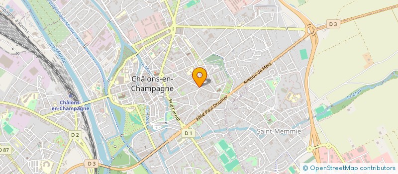 localisation de l'entreprise AS RENOVATION HABITAT  CHALONS-EN-CHAMPAGNE