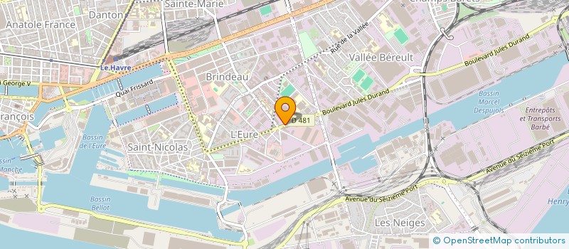 localisation de l'entreprise AS RENOVATION76 à LE HAVRE