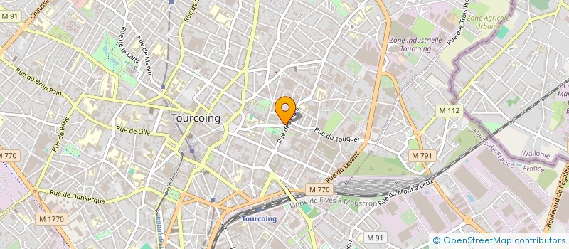 localisation de l'entreprise AS RESOLUTIONS  TOURCOING