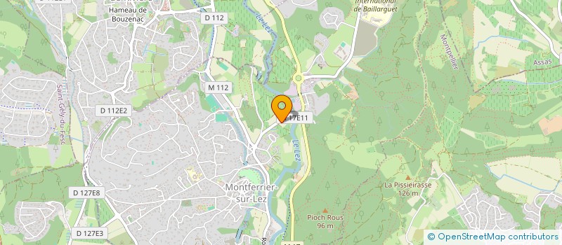 localisation de l'entreprise AS RESTAURANT  MONTPELLIER