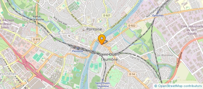 localisation de l'entreprise AS RESTAURATION à SAINT-OUEN-L'AUMONE