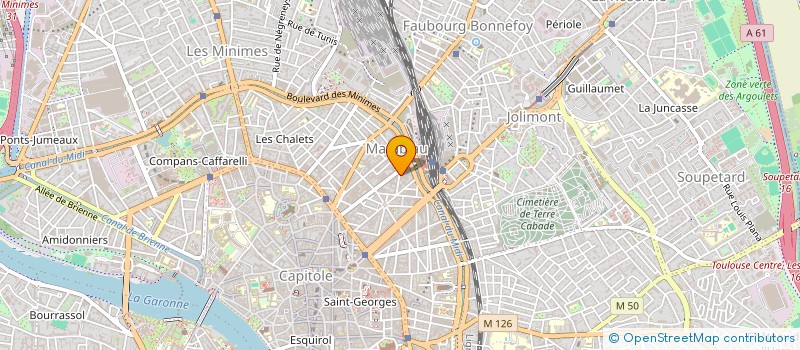 localisation de l'entreprise AS SANTE SEXUELLE  TOULOUSE