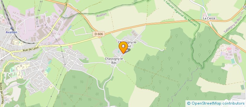 localisation de l'entreprise AS SECURITE  AVALLON