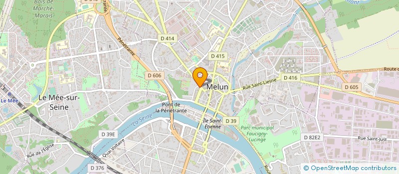 localisation de l'entreprise AS SEI & MAR GEST CTRE INF & RES DROGUES  MELUN