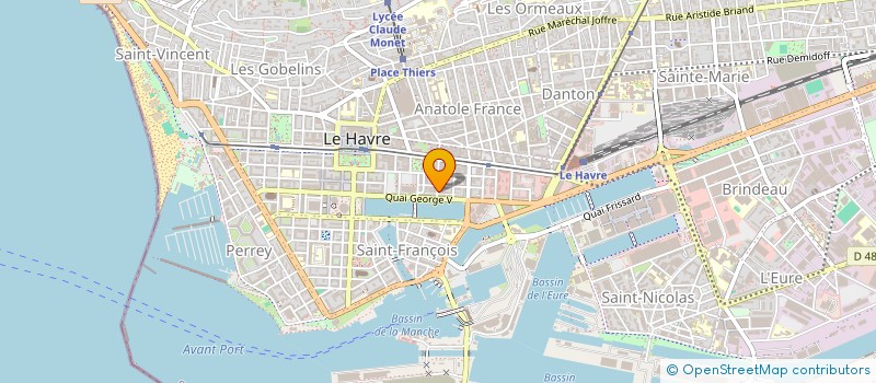 localisation de l'entreprise AS'SEMBE  LE HAVRE