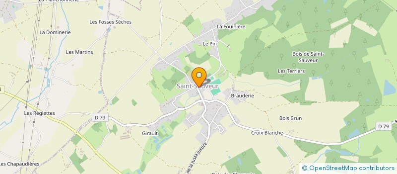 localisation de l'entreprise AS SENILLE ST SAUVEUR  SENILLE-SAINT-SAUVEUR