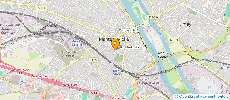 localisation de l'entreprise AS SERVICES  MANTES-LA-JOLIE