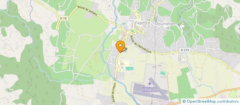 localisation de l'entreprise AS SERVICES  FAYENCE